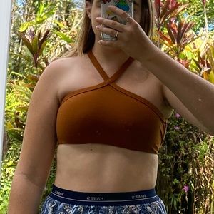 Strappy athletic top